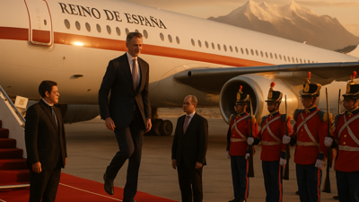 Spanish King Felipe VI Arrives in Bolivia for Historic State Visit Amid Enhanced Security Measures