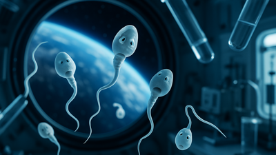 Sperm Cells Lost in Space: New Research Reveals Critical Challenge for Long-Term Space Missions
