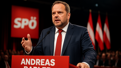 Andreas Babler Secures Decisive SPÖ Re-Election with 81.51% Support Amid Austria's Political Realignment