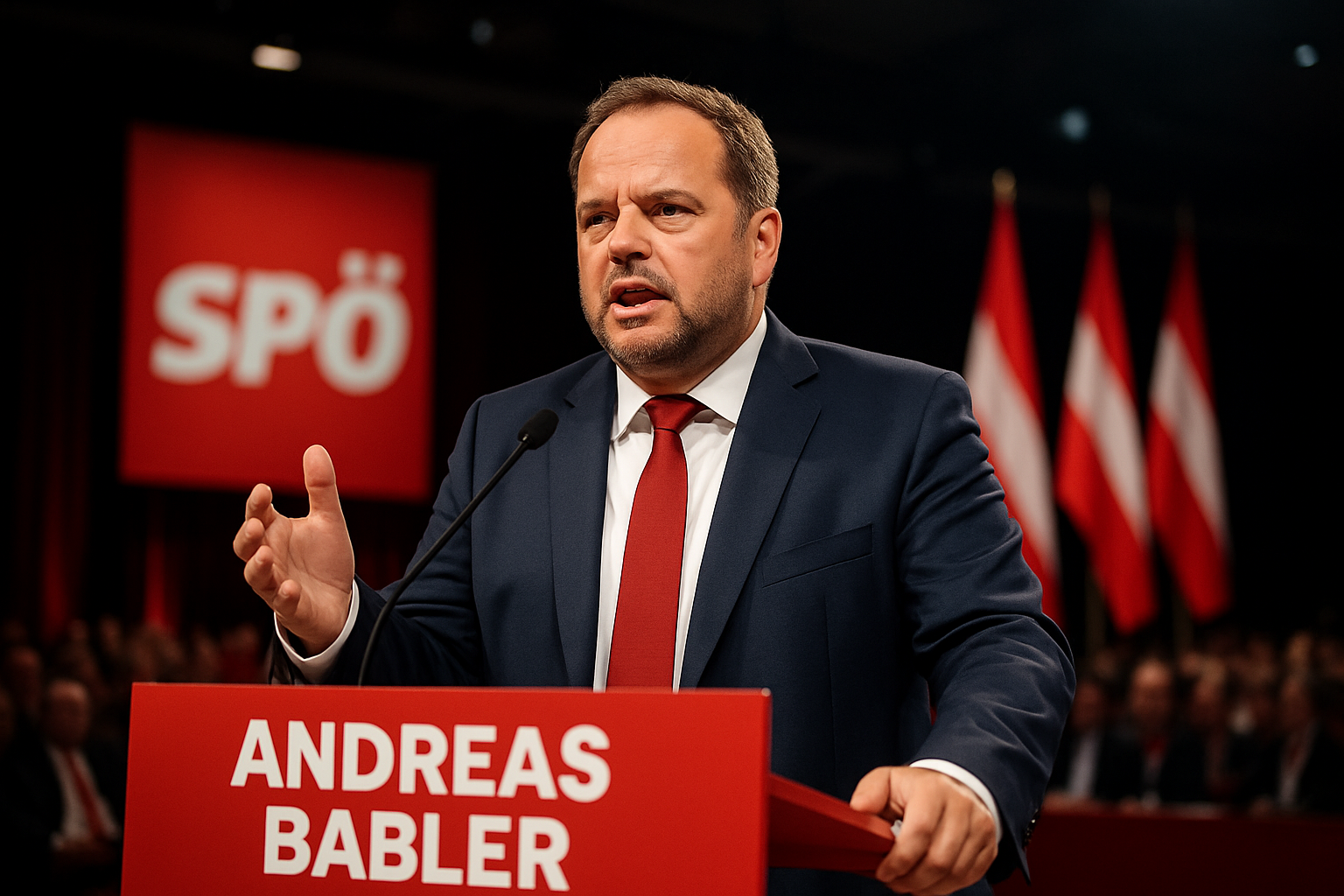 Andreas Babler Secures Decisive SPÖ Re-Election with 81.51% Support Amid Austria's Political Realignment