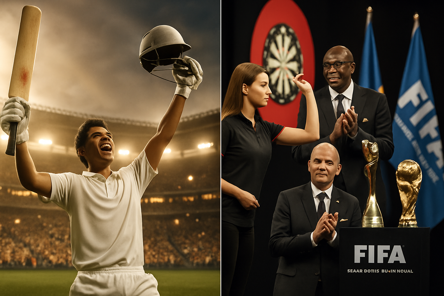 Historic Sports Milestones: Young Cricket Star, Darts Breakthrough, and FIFA Recognition Mark February 2026