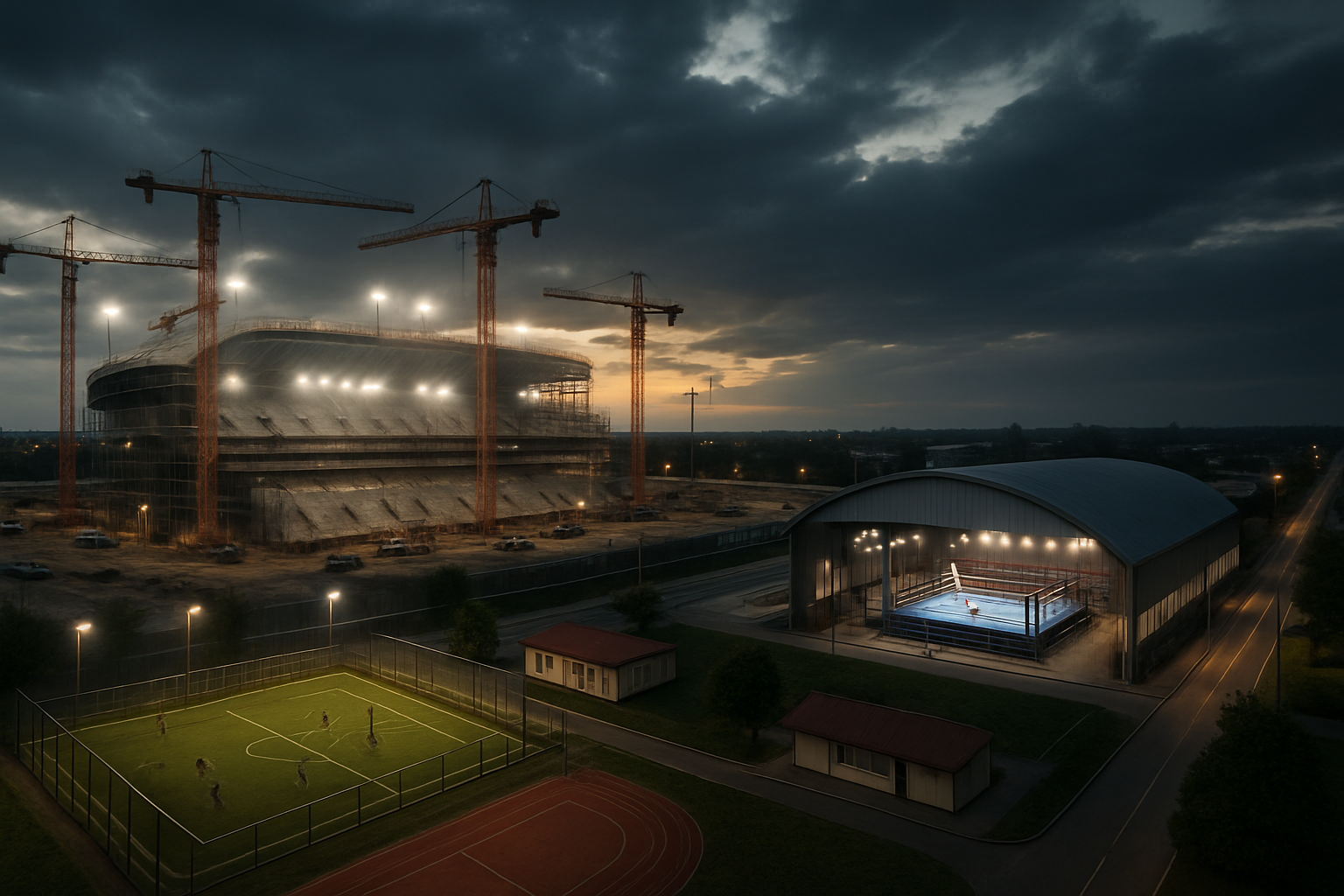 Global Sports Infrastructure Renaissance: From Professional Boxing to National Stadium Projects