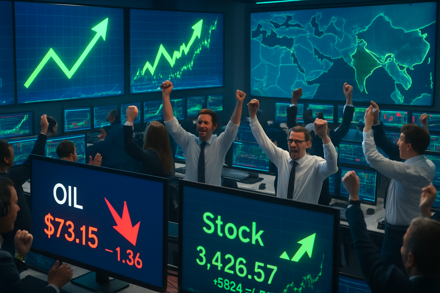 Global Stock Markets Soar as US-Iran Ceasefire Agreement Ends Months-Long Energy Crisis