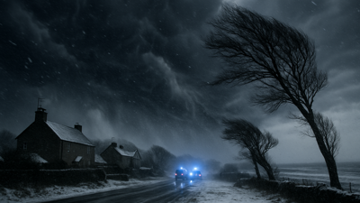 Storm Dave Batters UK and Northern Europe with Hurricane-Force Winds and Heavy Snow