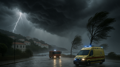 Storm Erminio Batters Mediterranean as Greece and Italy Face Critical Weather Emergency