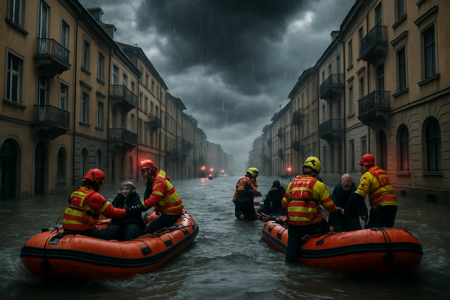 Storm Leonardo Batters Europe: Devastating Floods Force Evacuations and Election Postponement