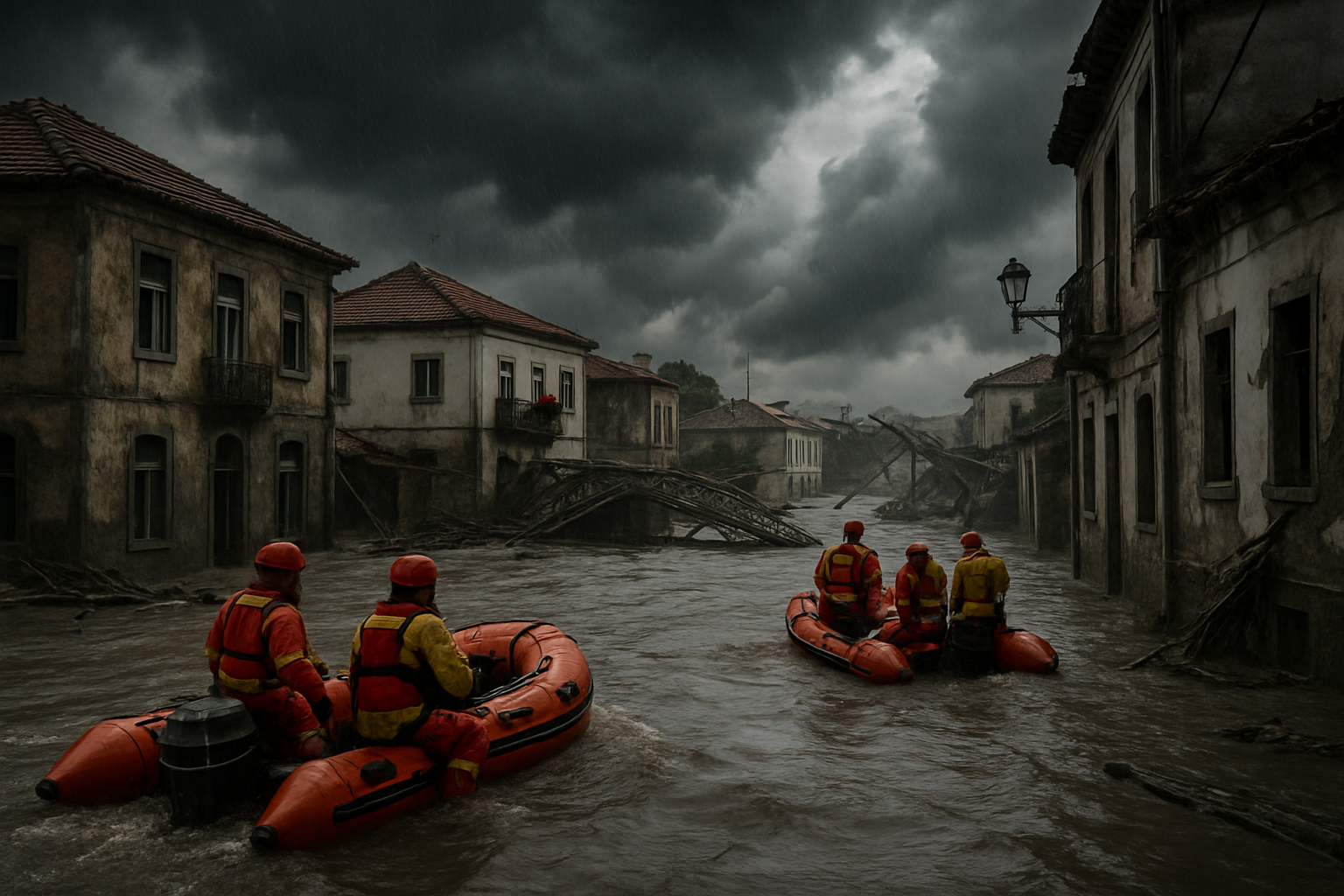 Storm Leonardo Devastates Iberian Peninsula as Political Crisis Looms Over Portugal's Election