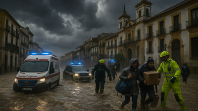 Storm Leonardo Devastates Spain: 3,500 Evacuated as Flooding Ravages Andalusia