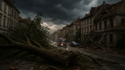 Storm Nils Devastates Europe: One Dead, 900,000 Without Power as Atlantic Weather System Wreaks Havoc Across France, Spain and Germany