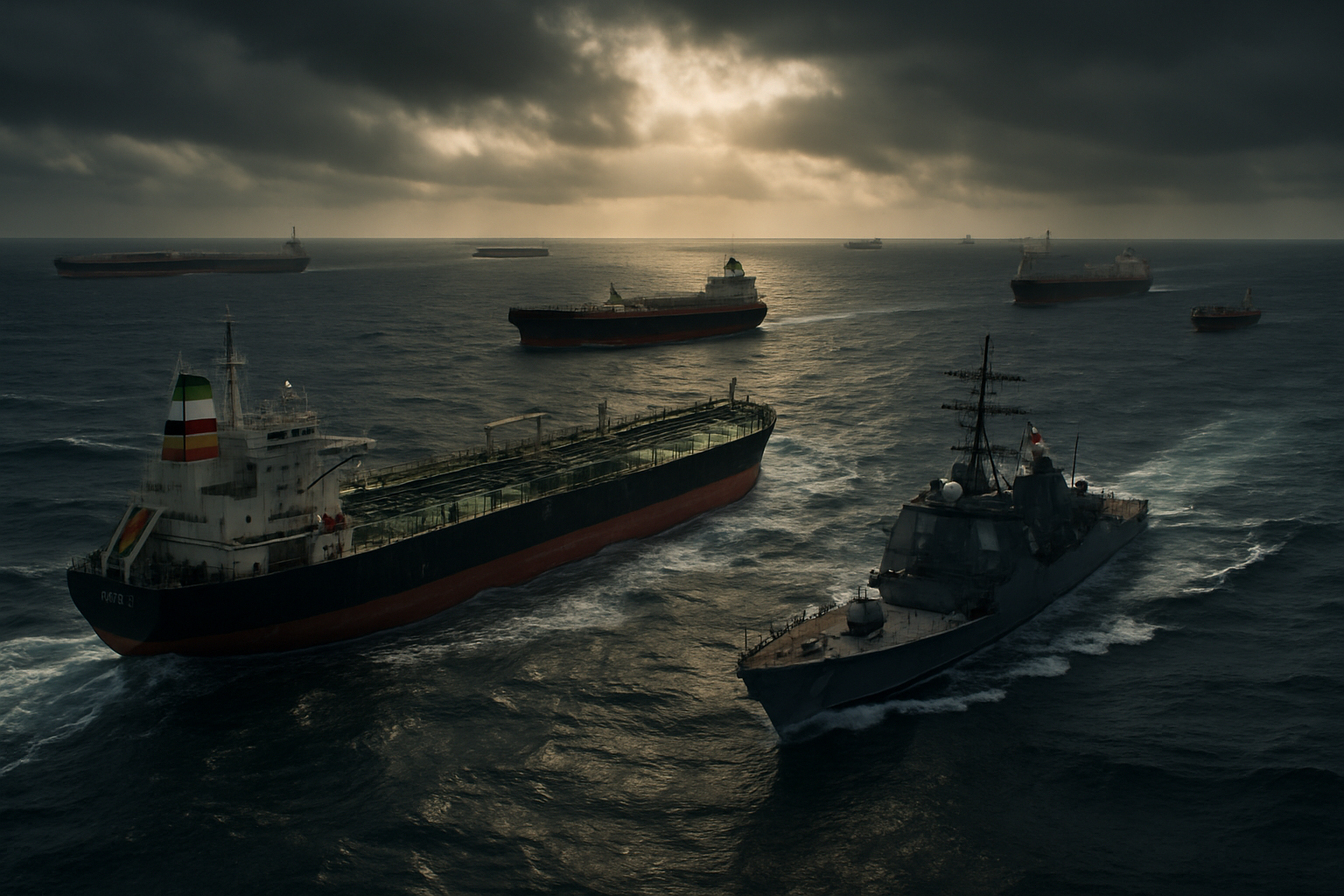 Iran's Strait of Hormuz Blockade Sparks Global Crisis as Trump Calls for Military Intervention