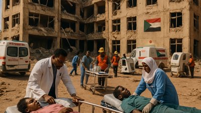 Sudan Hospital Attack Kills 64, Including 13 Children, as Healthcare System Systematically Targeted