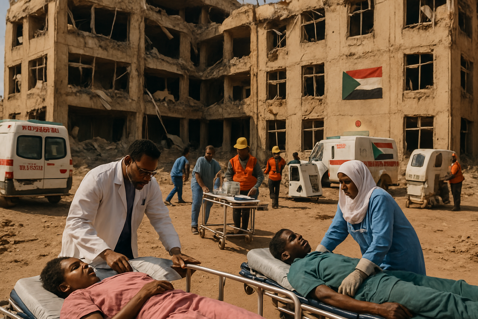 Sudan Hospital Attack Kills 64, Including 13 Children, as Healthcare System Systematically Targeted
