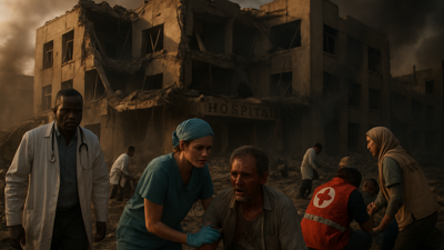 Sudan Hospital Attack Kills 64 Including 13 Children as Humanitarian Crisis Deepens