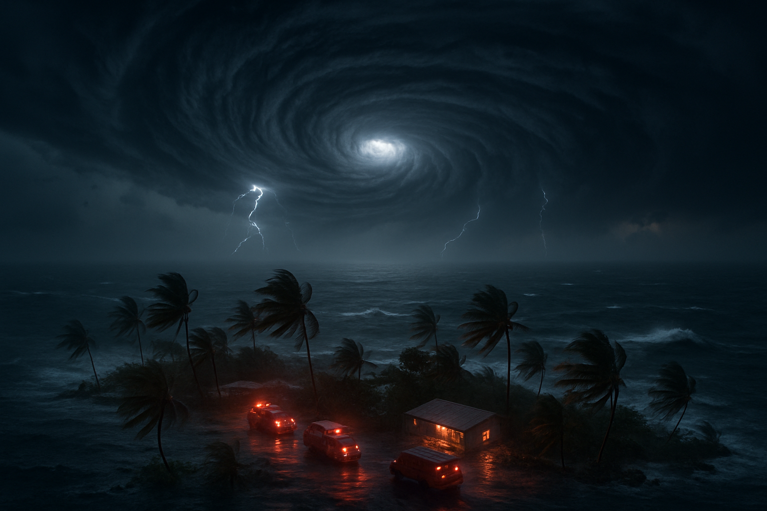 Super Typhoon Sinlaku Bears Down on Pacific Islands as Emergency Conditions Declared