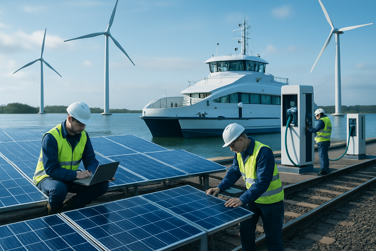 Revolutionary Sustainable Energy Infrastructure Projects Transform Global Transportation Networks