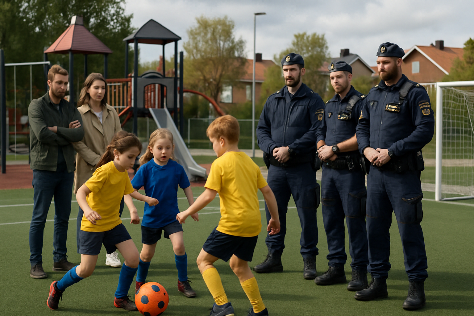 Swedish Police Investigate Gang Recruitment of 8-Year-Olds at Football Field