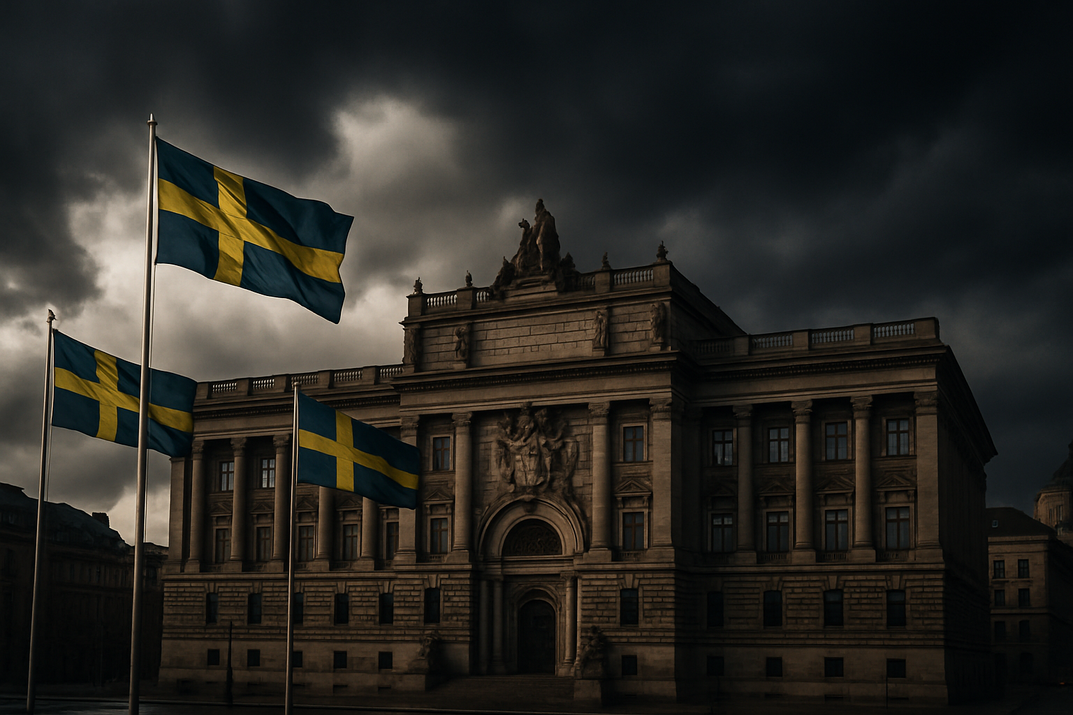 Sweden's Political Crisis Deepens as Vänsterpartiet's Coalition Proposal Meets Cold Reception from Centerpartiet