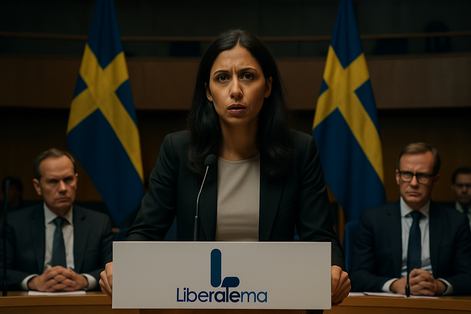 Sweden Faces Historic Political Crisis as Liberal Party Leader Mohamsson Confronts Internal Rebellion Over Far-Right Coalition