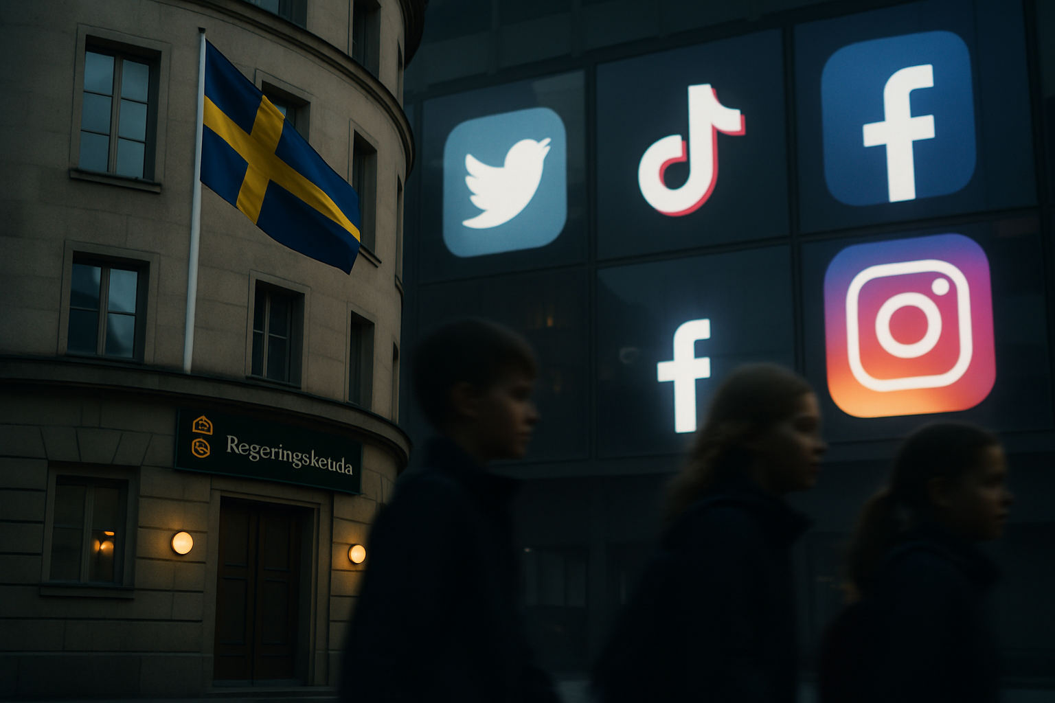 Sweden Declares War on Social Media 'Murder Advertisements' Recruiting Children for Criminal Violence