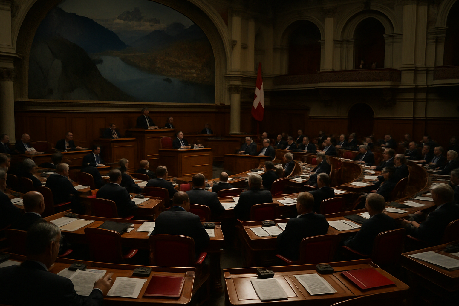 Swiss Parliament Condemns Trump Foreign Policy as Kerzers Bus Fire Investigation Reveals Devastating Details