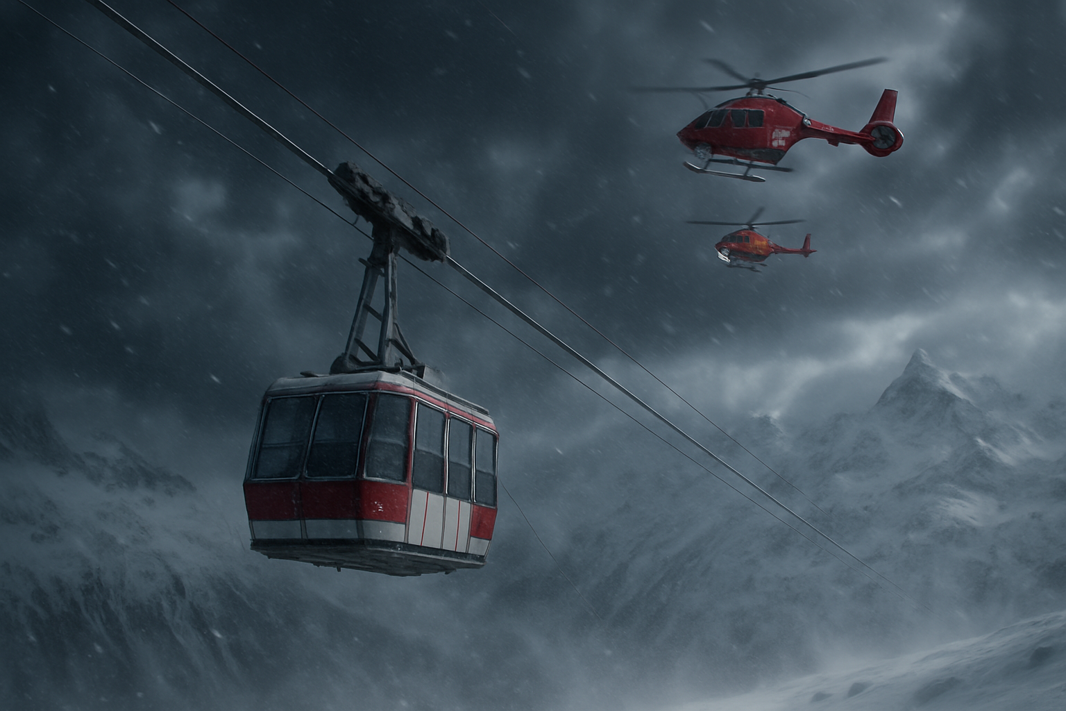 Deadly Cable Car Tragedy Strikes Swiss Alps: One Killed as Gondola Falls in Fierce Winds at Engelberg Resort