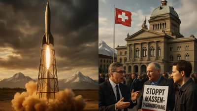 Switzerland Commemorates Space Pioneer Goddard's Centennial Amid Heated Immigration Debate