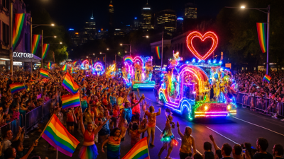 Sydney's 48th Gay and Lesbian Mardi Gras Draws 10,000 Participants in Spectacular Oxford Street Celebration
