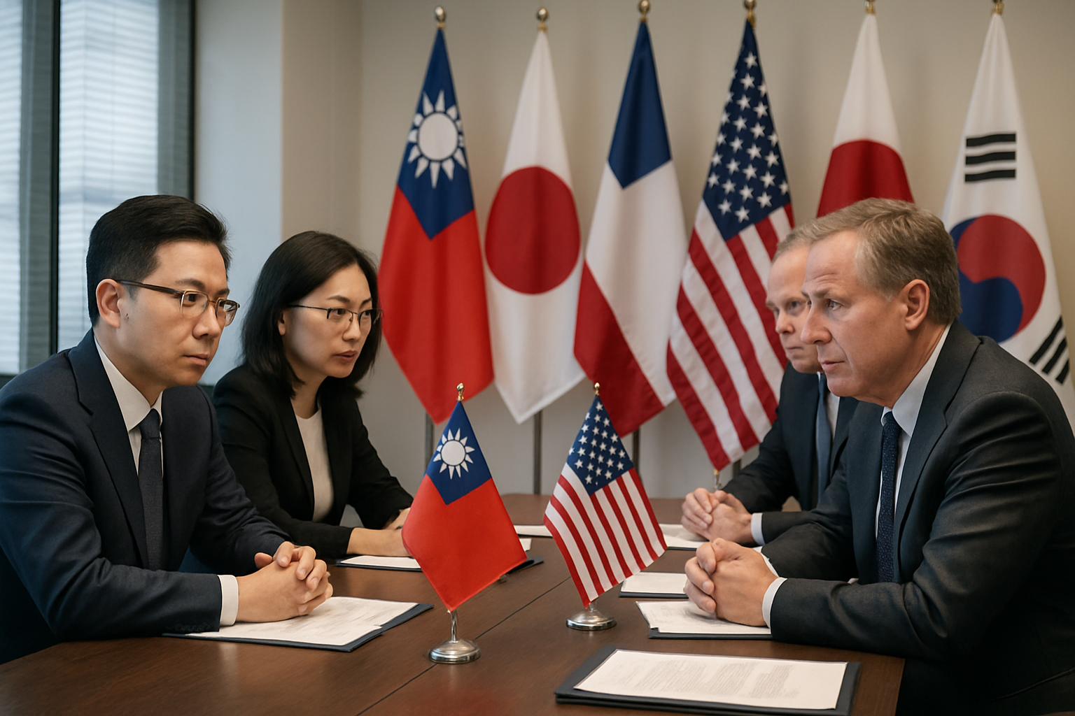 Taiwan Negotiators Head to US for Final Trade Deal Meetings Amid Regional Security Tensions