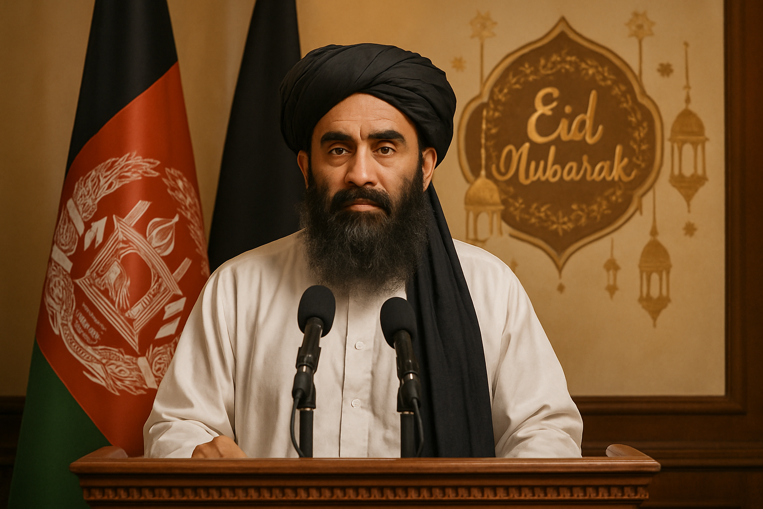Taliban Supreme Leader Calls for Non-Interference in Afghanistan as Eid Message Emphasizes Sovereignty