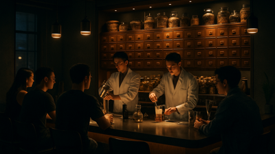 China's "Punk Wellness" Revolution: Young Generation Embraces Traditional Medicine Bars Over Conventional Nightlife