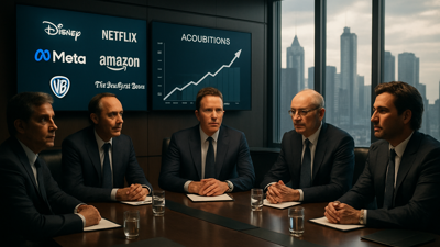 Tech Billionaires Drive Historic Media Acquisition Wave as Industry Power Dynamics Shift