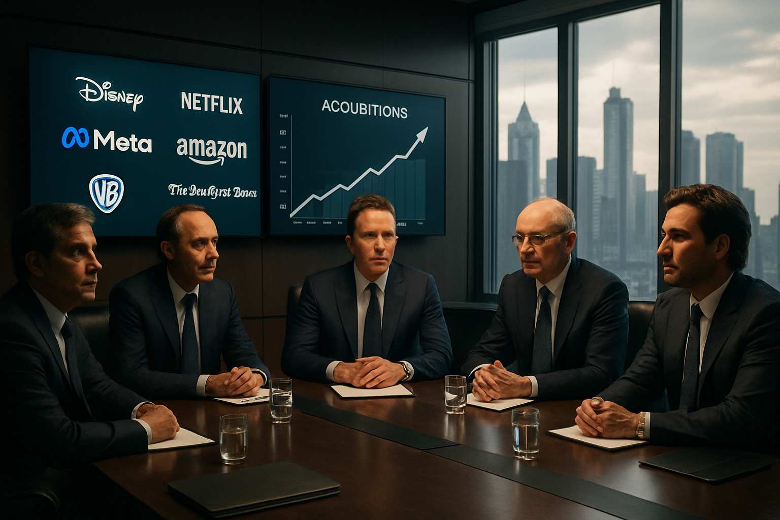 Tech Billionaires Drive Historic Media Acquisition Wave as Industry Power Dynamics Shift