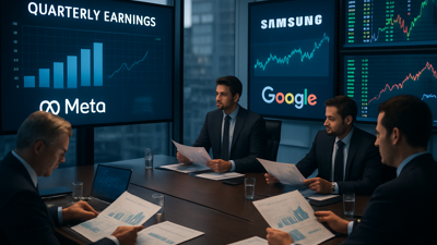 Tech Giants Report Mixed Quarterly Results as AI Investments Strain Budgets Amid Market Volatility