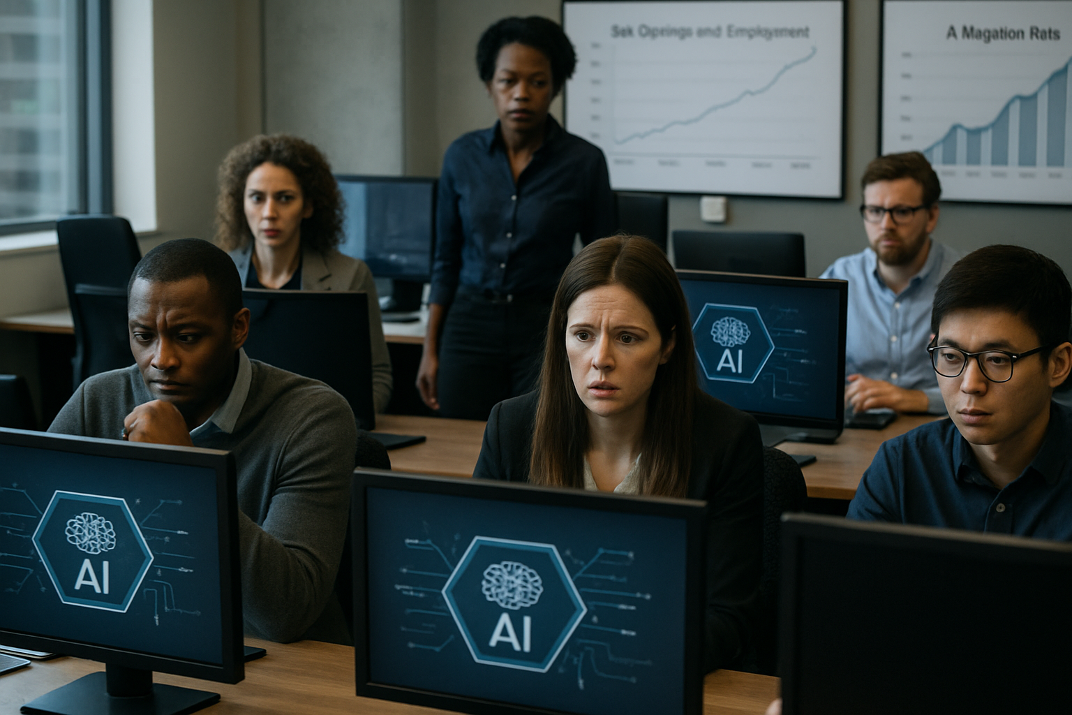 Tech Industry Faces Employment Crisis as AI Revolution Reshapes Workforce Landscape