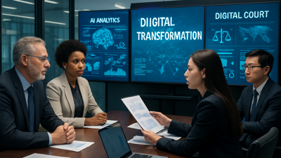 Global Business Technology Revolution Accelerates as AI, Blockchain, and Digital Courts Transform Industry Operations