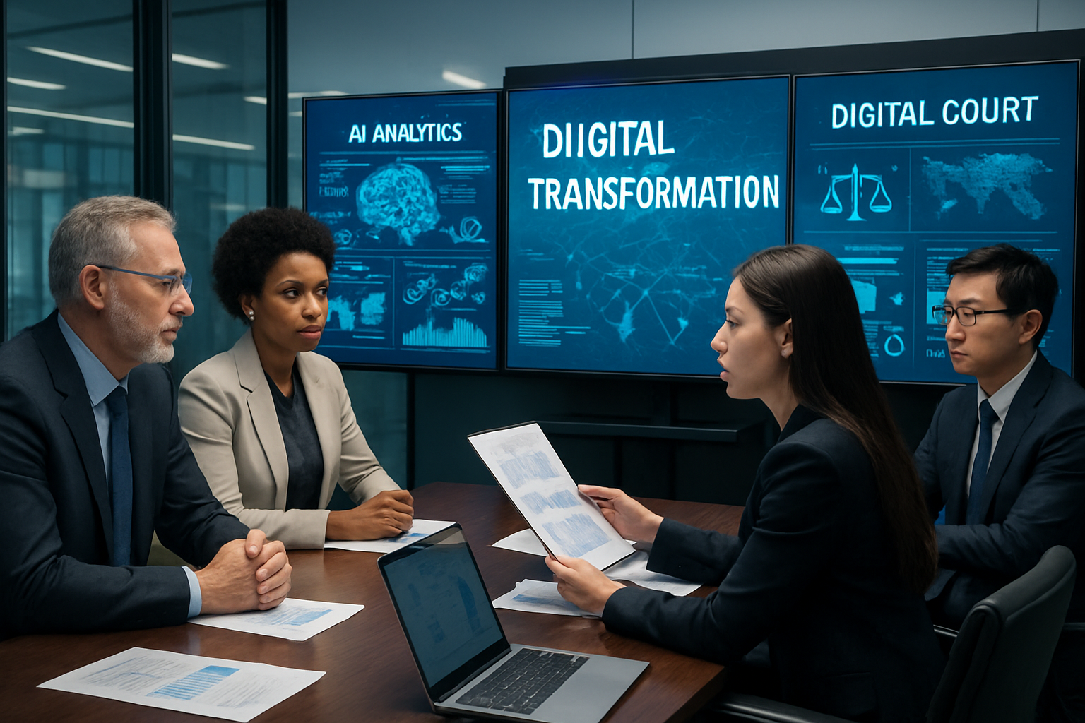 Global Business Technology Revolution Accelerates as AI, Blockchain, and Digital Courts Transform Industry Operations