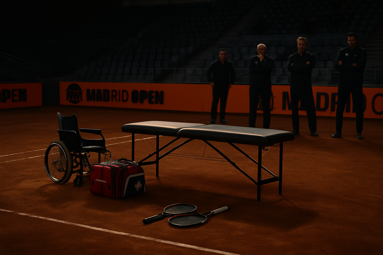 Major Tennis Stars Withdraw from Madrid Open as Injury Crisis Deepens