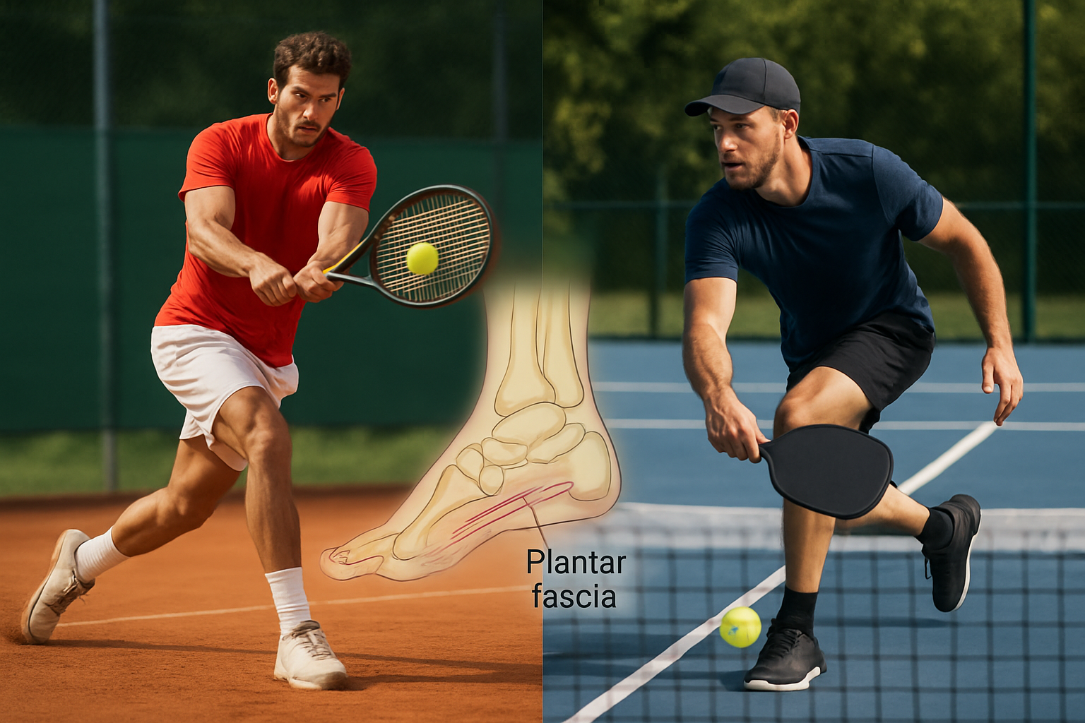 Tennis vs Pickleball: Cardiovascular Benefits and Essential Exercises for Foot Health