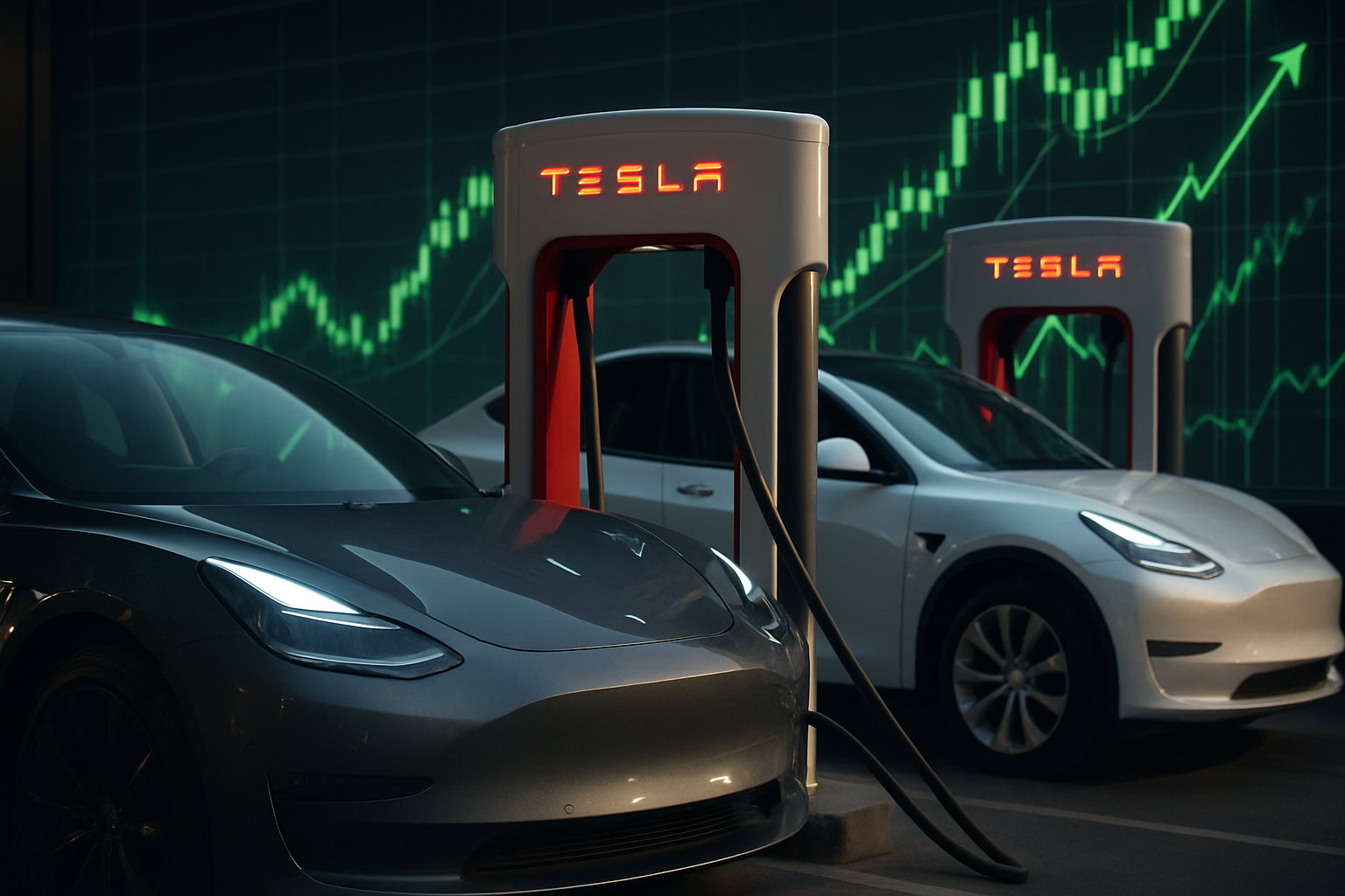 Tesla Stock Surges in After-Hours Trading as Quarterly Results Beat Expectations Amid Mixed EV Market Signals