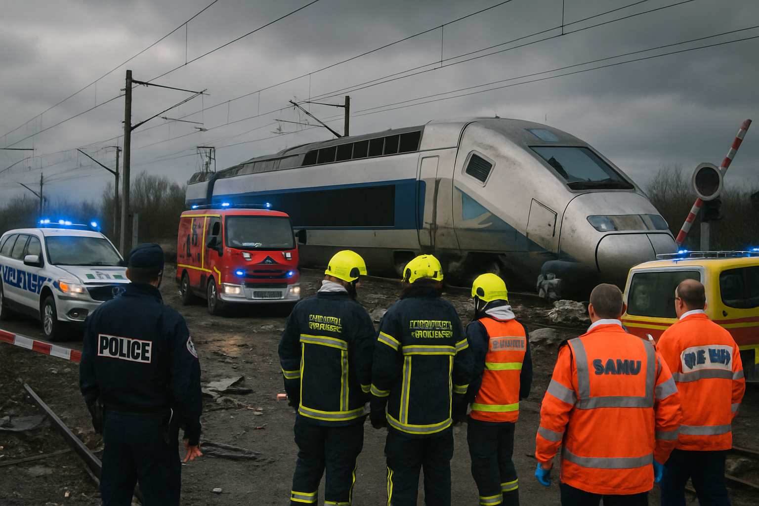 Fatal TGV-Truck Collision in Northern France Kills Train Driver, Injures Dozens