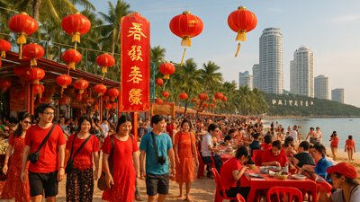 Thailand Experiences Record Chinese Tourist Surge During Lunar New Year Celebrations