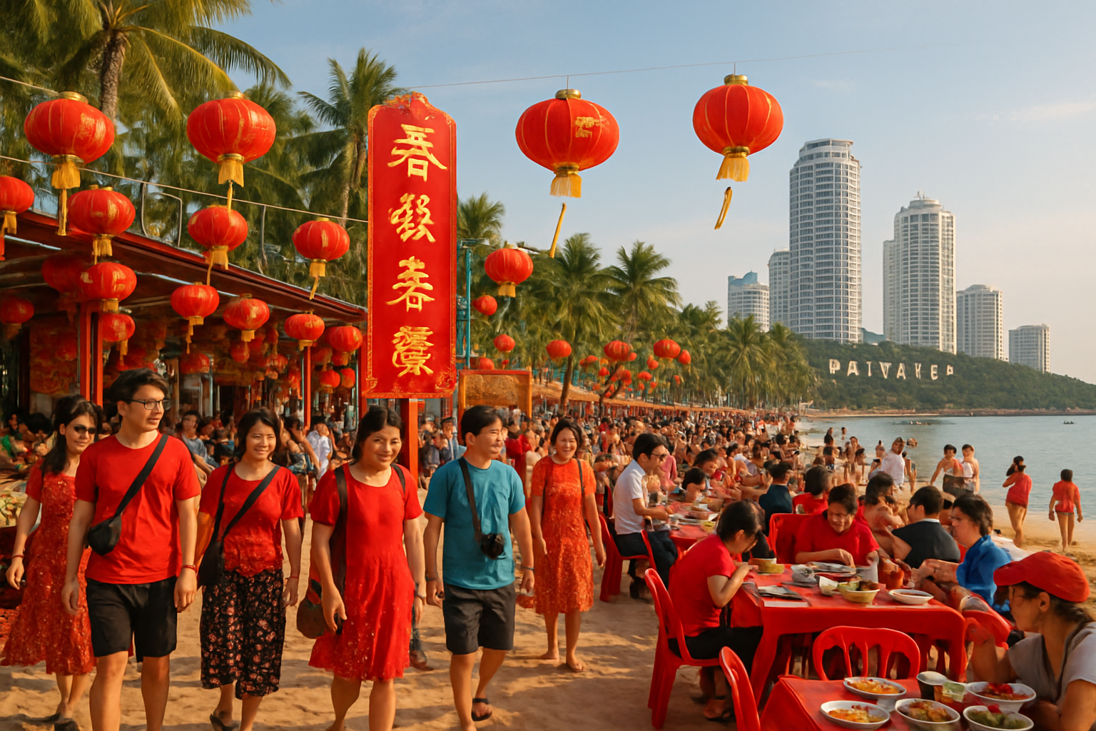 Thailand Experiences Record Chinese Tourist Surge During Lunar New Year Celebrations