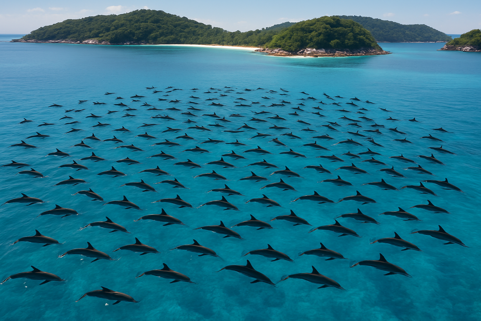 Unprecedented Marine Conservation Success: 120+ Dolphins Form Super Pod Near Thailand's Similan Islands