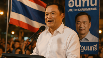 Thailand's Bhumjaithai Party Scores Historic Landslide Victory as PM Anutin Consolidates Power