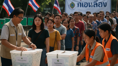 Thailand Votes in Crucial General Election as Economic Challenges and Military Oversight Test Democracy