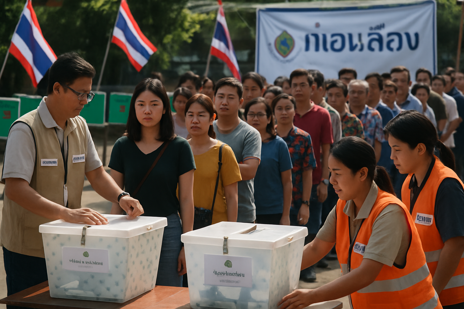 Thailand Votes in Crucial General Election as Economic Challenges and Military Oversight Test Democracy