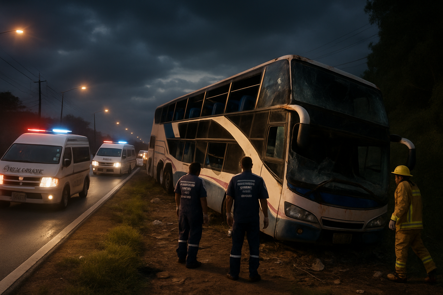 Thailand Faces Dual Crisis as Bus Accident Injures Dozens and Police Arrest Malaysian Scammer in Major Fraud Case