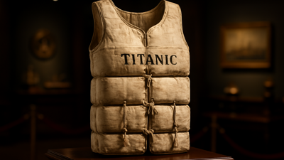 Historic Titanic Life Jacket Sells for £670,000, Setting New Maritime Memorabilia Record