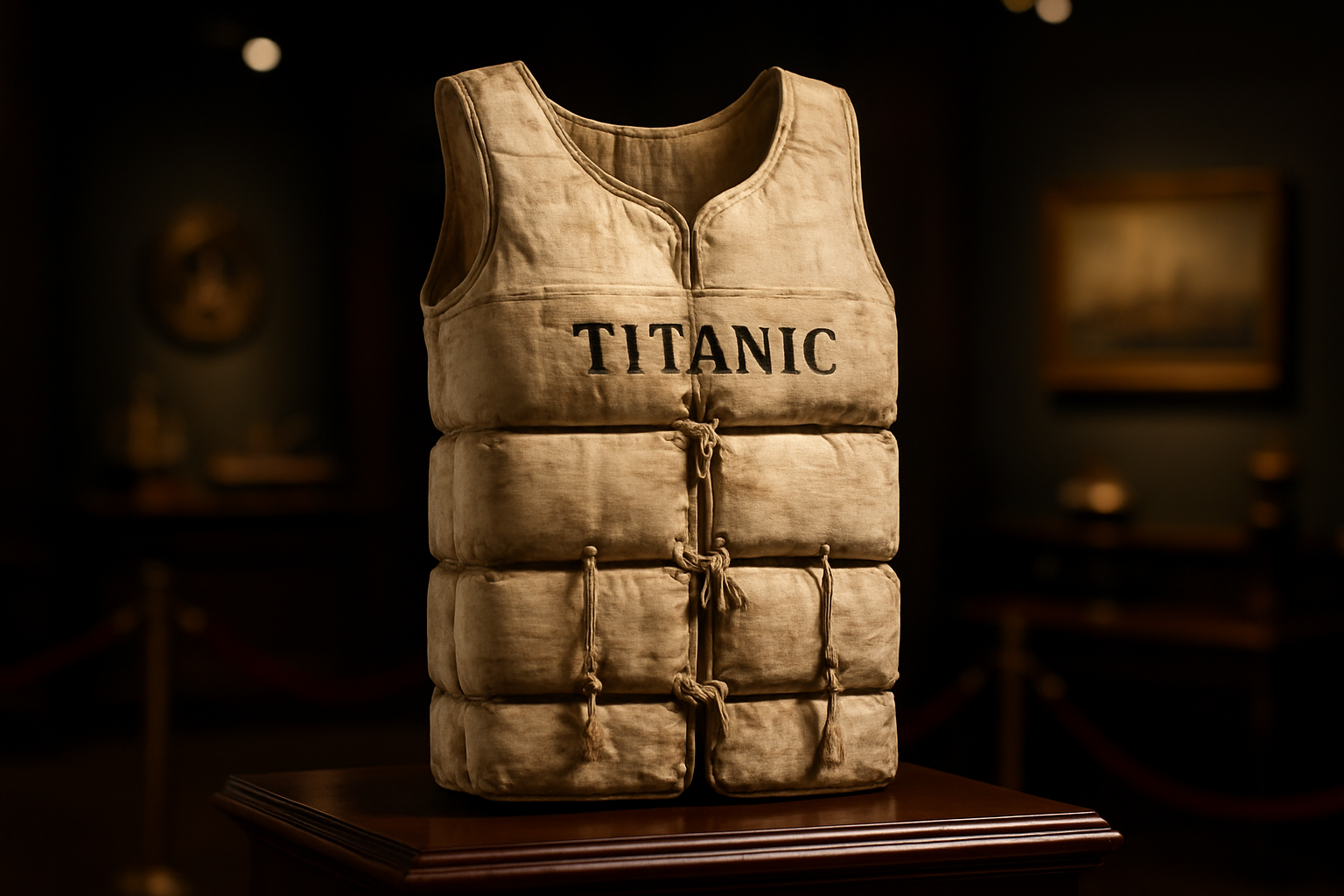 Historic Titanic Life Jacket Sells for £670,000, Setting New Maritime Memorabilia Record
