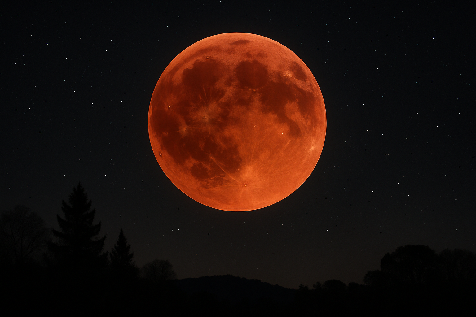 Spectacular Blood Moon Illuminates Asia and Americas in Total Lunar Eclipse